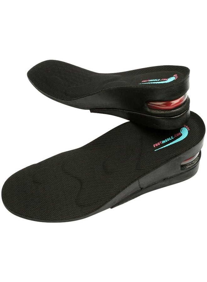 FOOTINSOLE.COM footinsole 2layer Air up Height Increase Shoes Insole Lift Kit Approximately 2 Inches Inserts for Men - Image 1
